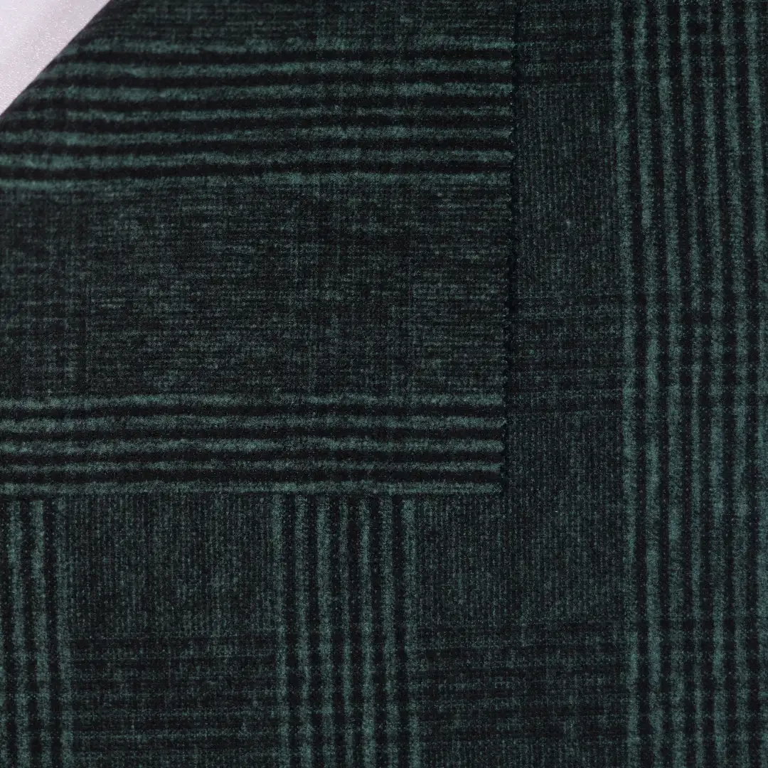 China Fabric for Jackets,Overcoat Knit Woolen Fabric Woolen Polyester Rayon Spandex DARK GREEN color buy from China wholesaler bulk order at wholesale price free worldwide shipping Alibaba