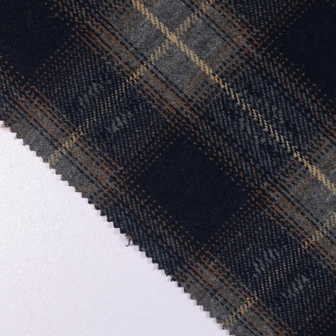 China Fabric for Jackets,Overcoat Woolen Tweed Need to Delete Woolen Polyester Rayon Spandex DARK BLUE color buy from China wholesaler bulk order at wholesale price free worldwide shipping Alibaba
