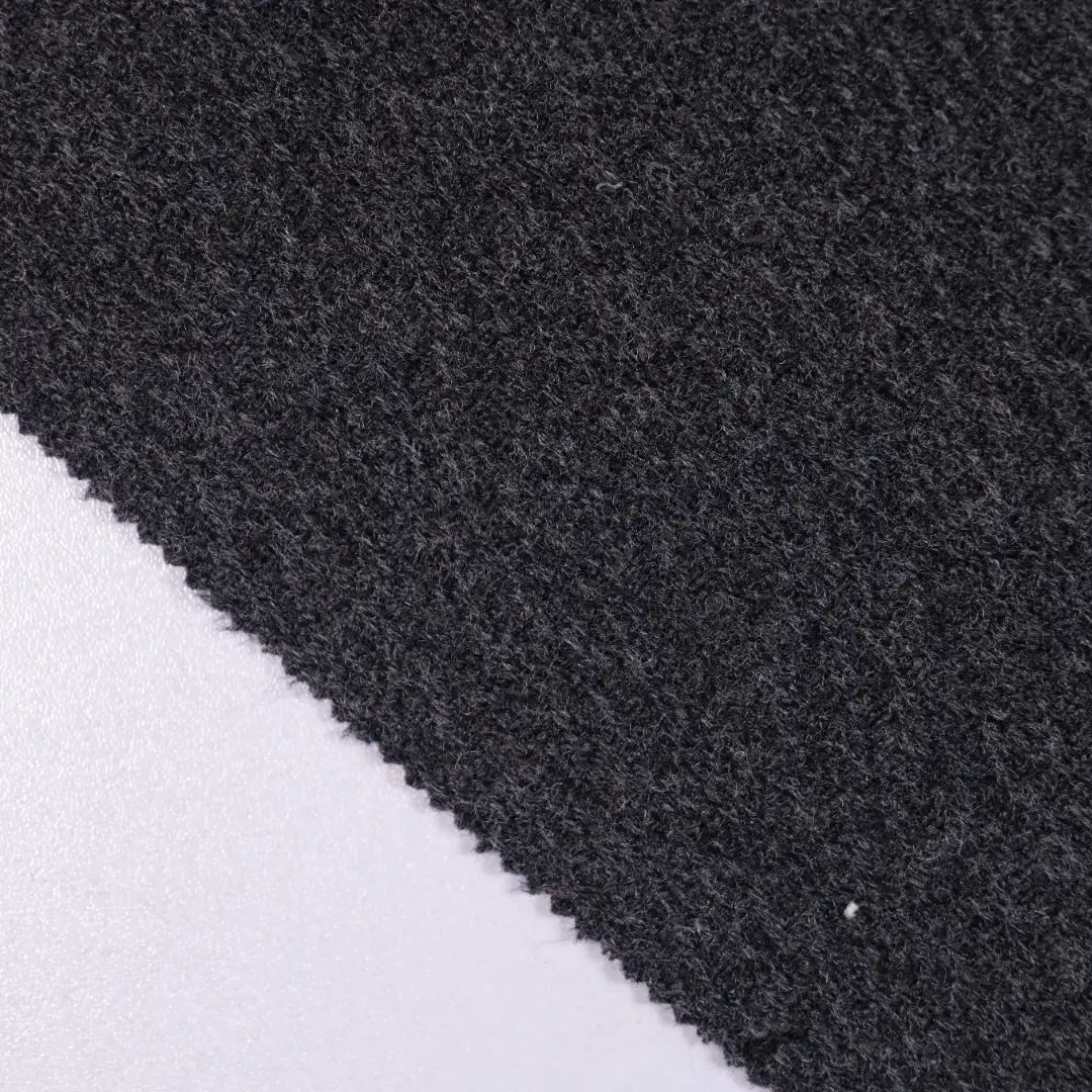 China Fabric for Trench Coat,Overcoat Woolen Overcoat Woolen Polyester Wool Rayon BLACK color buy from China wholesaler bulk order at wholesale price free worldwide shipping Alibaba