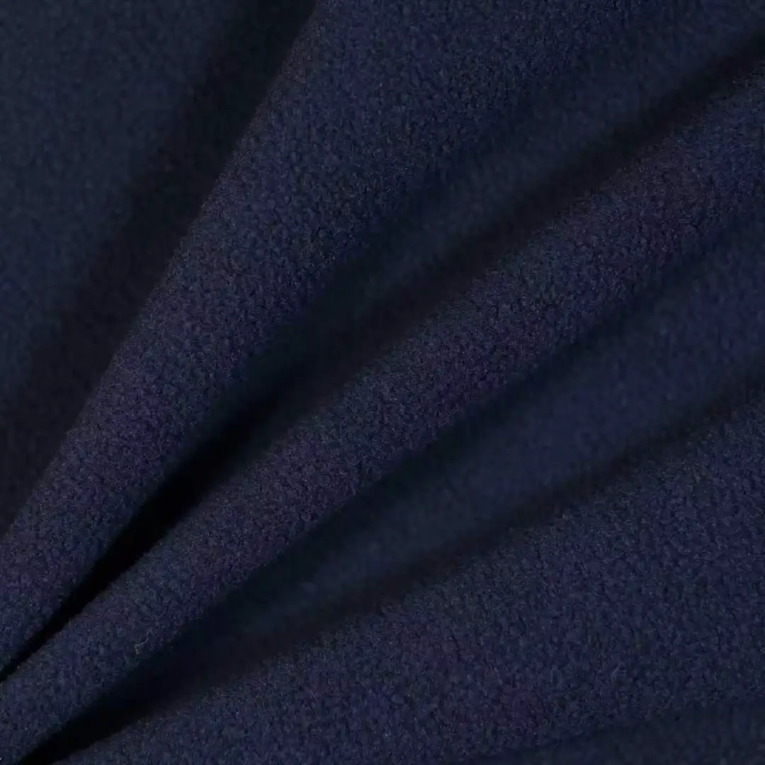 China Fabric for Jackets,Hoodie Polar Fleece Knit Fabric Polyester navy color buy from China wholesaler bulk order at wholesale price free worldwide shipping Alibaba