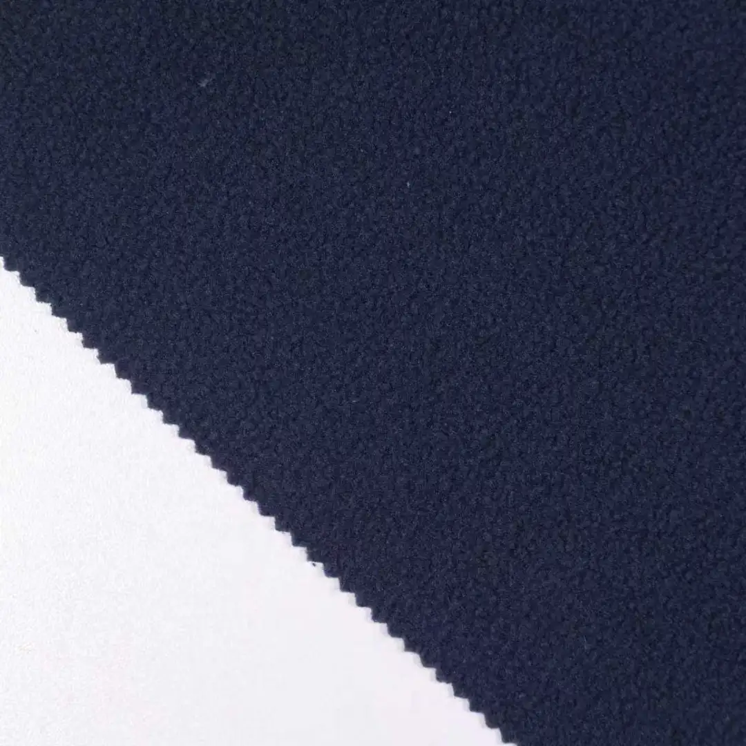 China Fabric for Jackets,Hoodie Polar Fleece Knit Fabric Polyester navy color buy from China wholesaler bulk order at wholesale price free worldwide shipping Alibaba