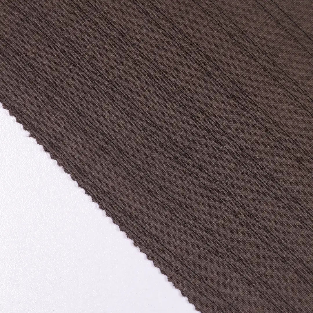 China Fabric for T-Shirt,Polo Shirt,Loungewear Scuba Knit Fabric Polyester Rayon Spandex brown color buy from China wholesaler bulk order at wholesale price free worldwide shipping Alibaba
