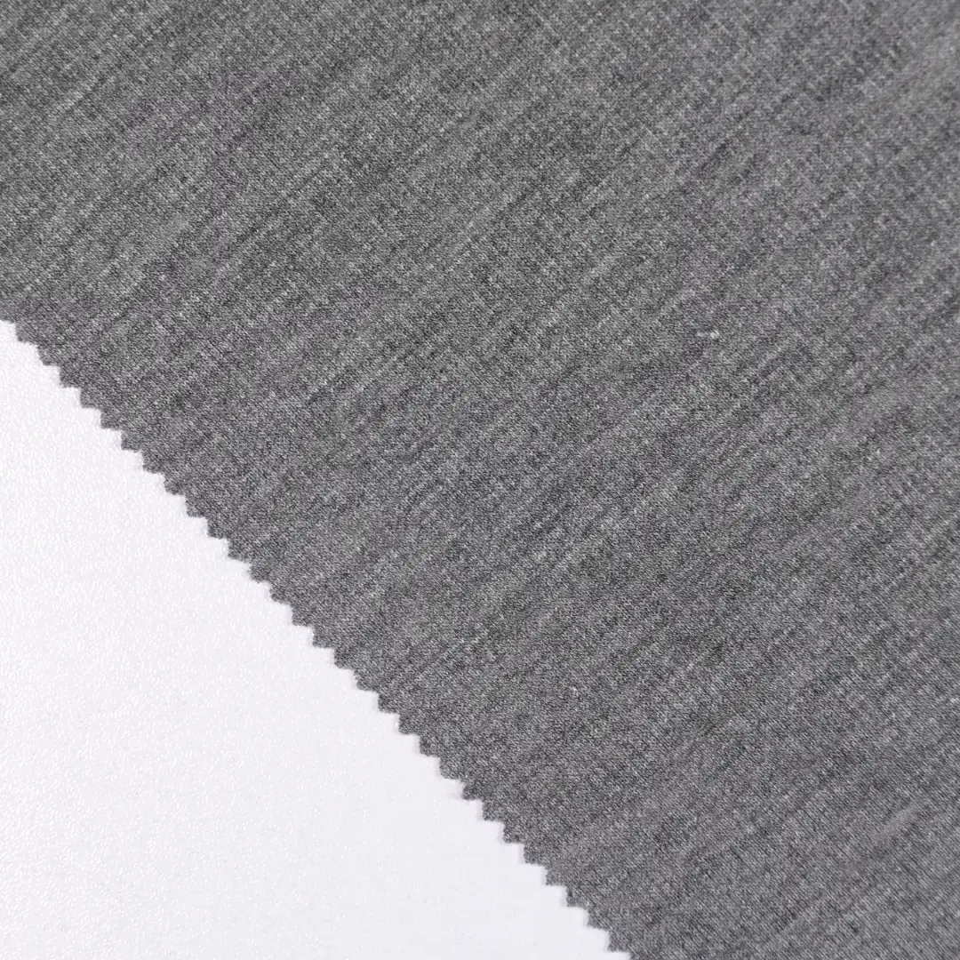 China Fabric for T-Shirt,Polo Shirt,Loungewear Jacquard Knit Fabric Rayon Polyester Spandex grey color buy from China wholesaler bulk order at wholesale price free worldwide shipping Alibaba