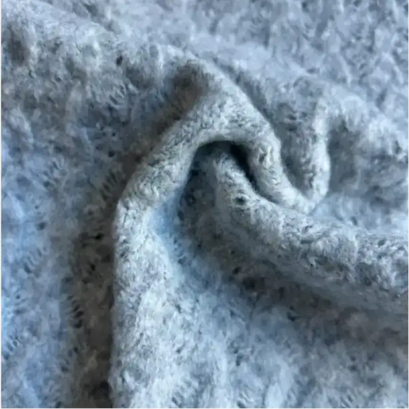 China Yarn for Open Cardigan (Sweater),Full-Zipper Cardigan (Sweater),Round Neck Pullover (Sweater),Men's Pants (Sweater) Mossy Yarn Fancy Yarn Recycled Polyester Merino Wool Silk Spandex 浅灰 color buy from China wholesaler bulk order at wholesale price free worldwide shipping Alibaba