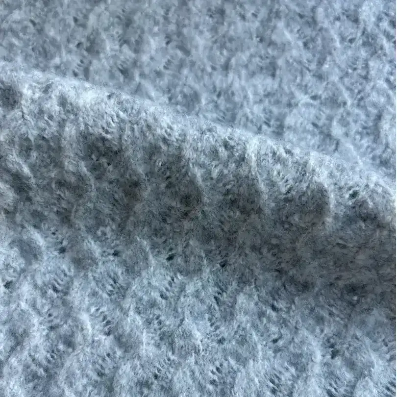 China Yarn for Open Cardigan (Sweater),Full-Zipper Cardigan (Sweater),Round Neck Pullover (Sweater),Men's Pants (Sweater) Mossy Yarn Fancy Yarn Recycled Polyester Merino Wool Silk Spandex 浅灰 color buy from China wholesaler bulk order at wholesale price free worldwide shipping Alibaba