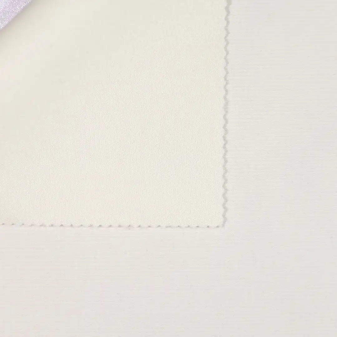 China Fabric for Jackets,Hoodie,Loungewear Scuba Knit Fabric Polyester Modal Rayon Spandex Milky white color buy from China wholesaler bulk order at wholesale price free worldwide shipping Alibaba