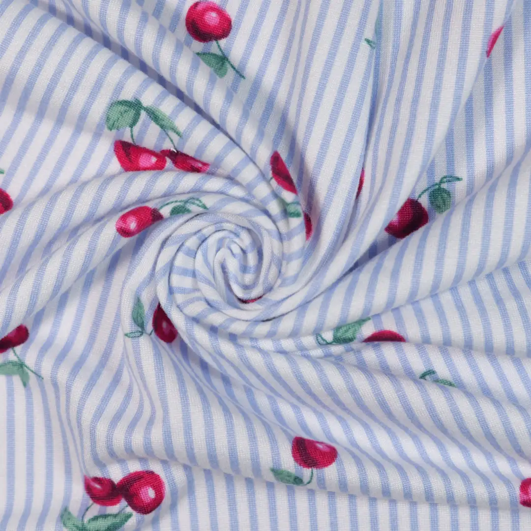 China Fabric for Loungewear Single Jersey Knit Fabric Polyester Spandex blue color buy from China wholesaler bulk order at wholesale price free worldwide shipping Alibaba