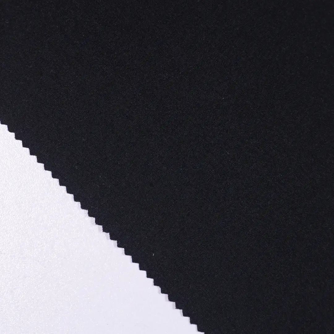 China Fabric for Jackets,Tracksuits Super Stretch Synthetic Woven Fabric Nylon Spandex black color buy from China wholesaler bulk order at wholesale price free worldwide shipping Alibaba