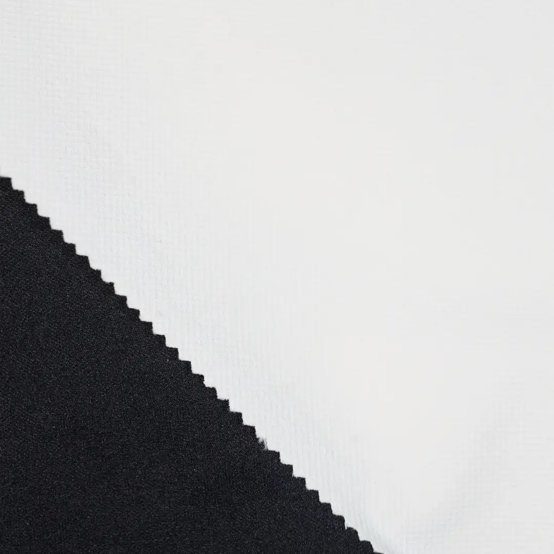 China Fabric for Jackets,Tracksuits Jacquard Synthetic Woven Fabric Nylon Spandex Milky white color buy from China wholesaler bulk order at wholesale price free worldwide shipping Alibaba