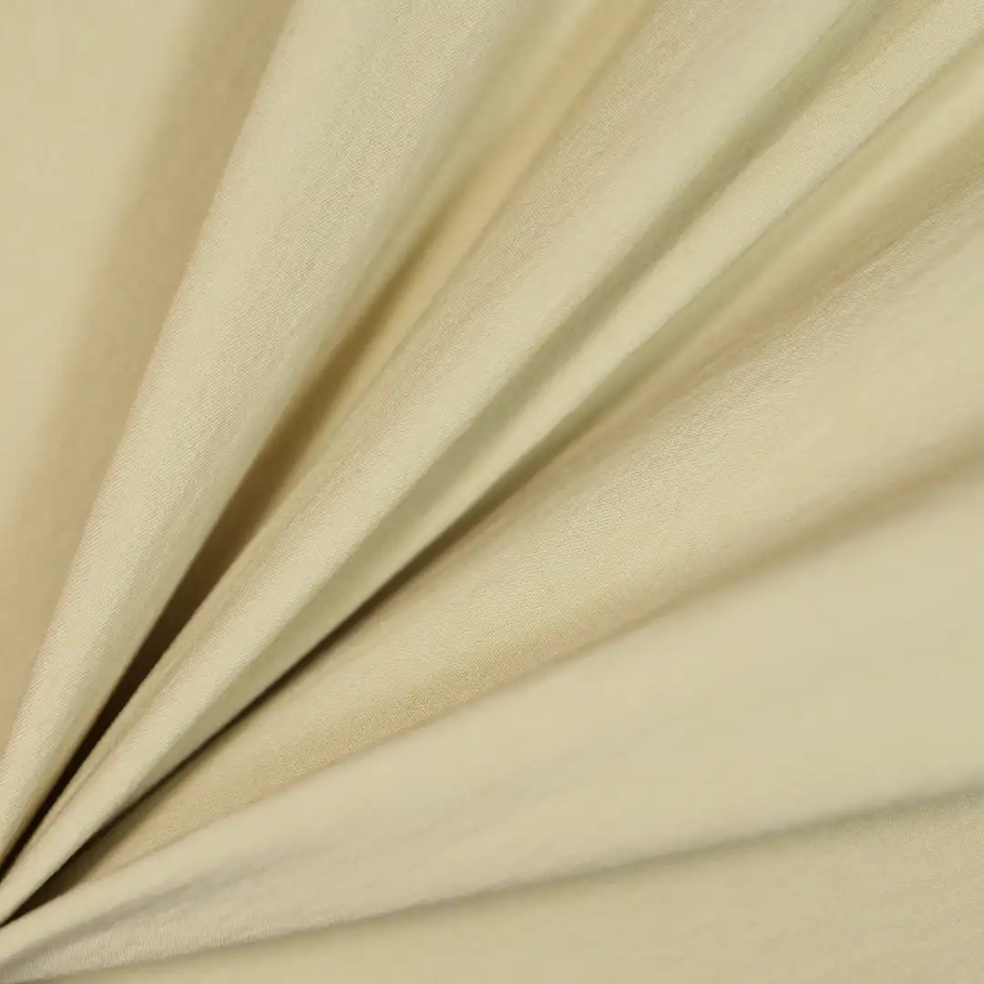 China Fabric for Jackets,Trench Coat Nylon/Cotton Plain Woven Blended Fabric Nylon Cotton Spandex khaki color buy from China wholesaler bulk order at wholesale price free worldwide shipping Alibaba