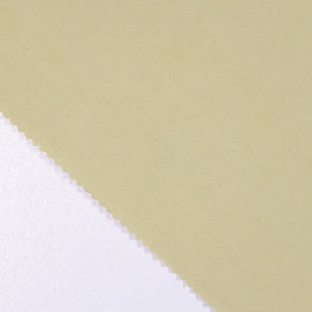 China Fabric for Jackets,Trench Coat Nylon/Cotton Plain Woven Blended Fabric Nylon Cotton Spandex khaki color buy from China wholesaler bulk order at wholesale price free worldwide shipping Alibaba