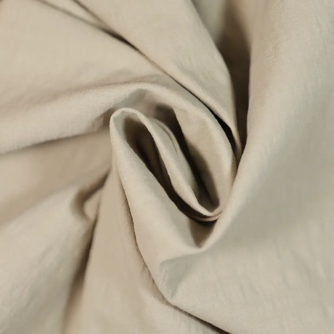 China Fabric for Jackets Jacquard Synthetic Woven Fabric Nylon Spandex khaki color buy from China wholesaler bulk order at wholesale price free worldwide shipping Alibaba