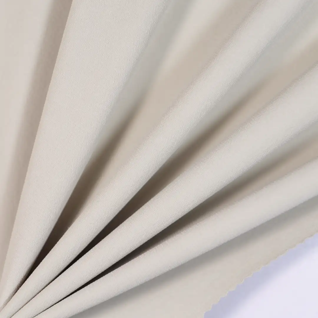 China Fabric for Jackets,Trench Coat Super Stretch Synthetic Woven Fabric Nylon Spandex grey color buy from China wholesaler bulk order at wholesale price free worldwide shipping Alibaba
