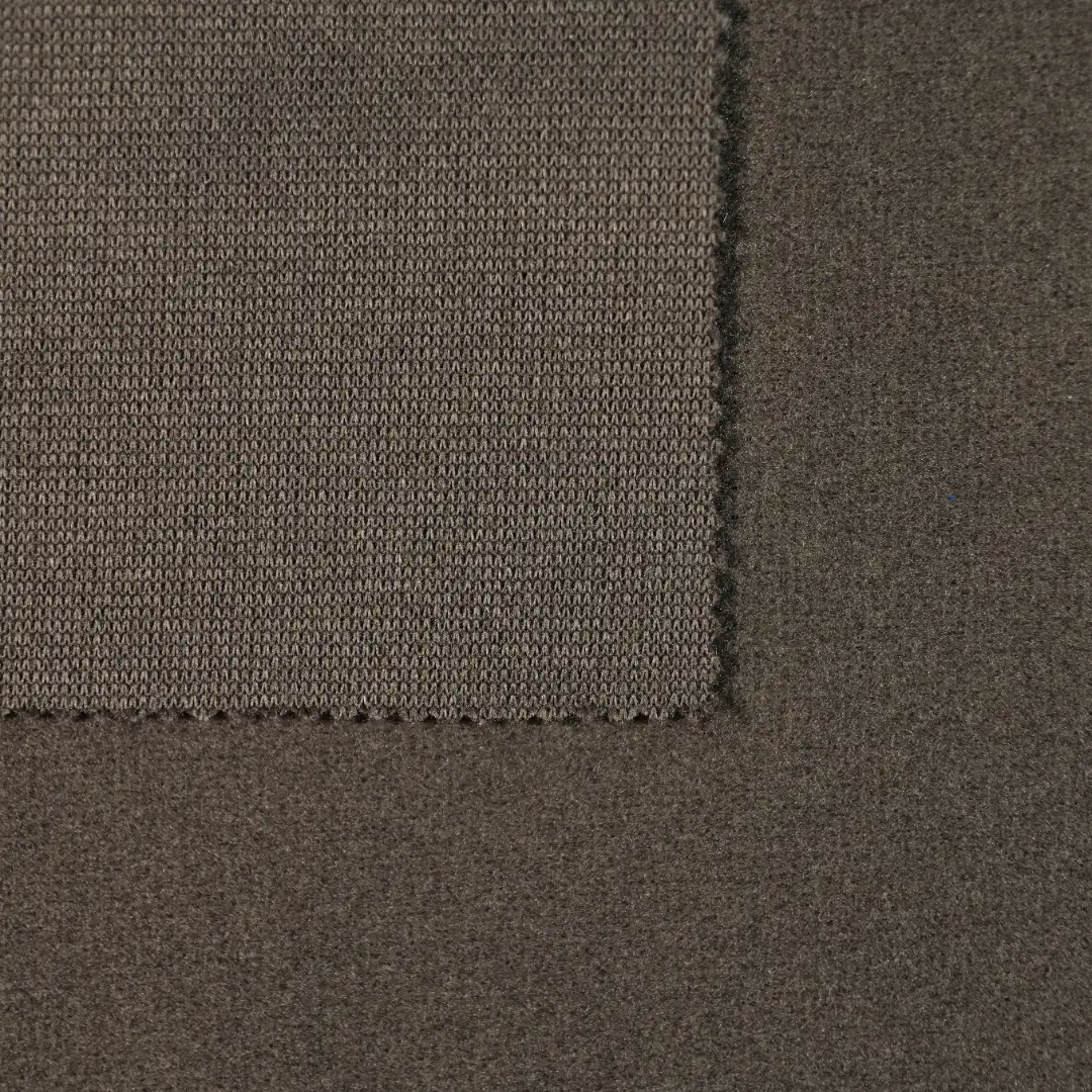 China Fabric for Overcoat Knit Woolen Fabric Woolen Polyester army green color buy from China wholesaler bulk order at wholesale price free worldwide shipping Alibaba