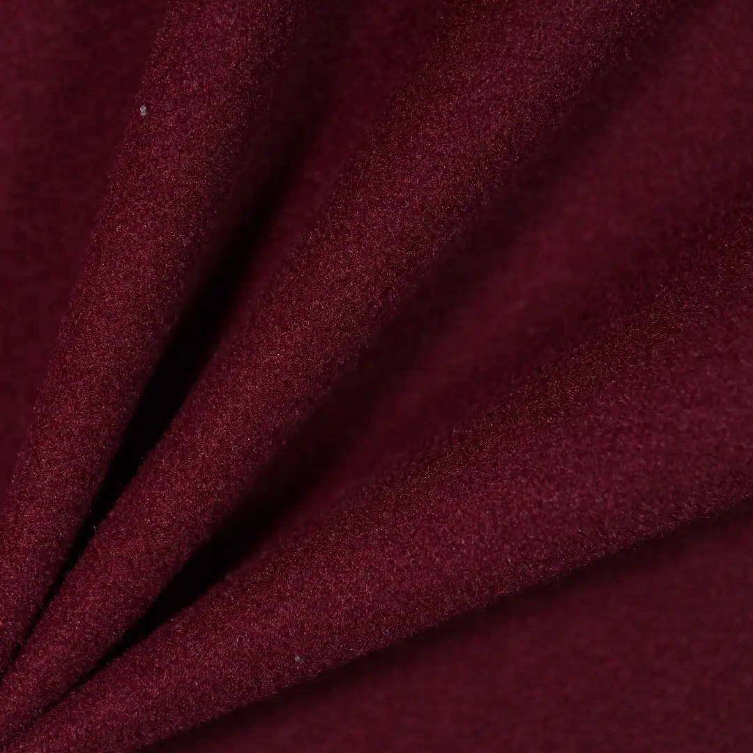 China Fabric for Jackets,Overcoat Knit Woolen Fabric Woolen Polyester purplish red color buy from China wholesaler bulk order at wholesale price free worldwide shipping Alibaba