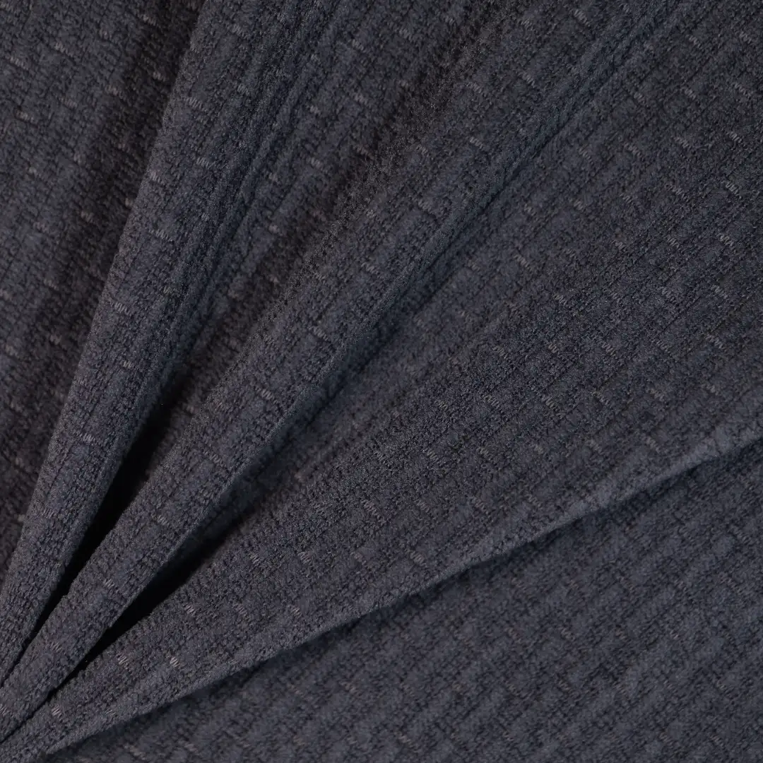China Fabric for Jackets Jacquard Knit Fabric Polyester Spandex grey color buy from China wholesaler bulk order at wholesale price free worldwide shipping Alibaba