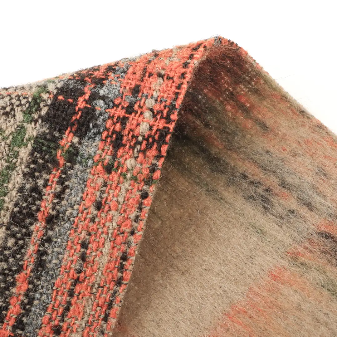 China Fabric for Jackets,Trench Coat,Overcoat Woolen Overcoat Woolen Polyester Wool check color buy from China wholesaler bulk order at wholesale price free worldwide shipping Alibaba