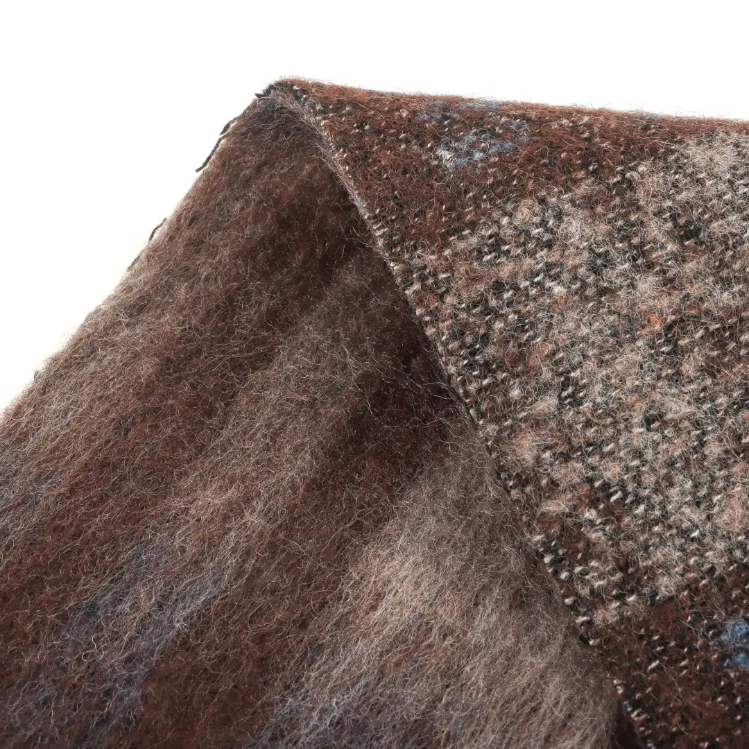 China Fabric for Jackets,Trench Coat,Overcoat Woolen Overcoat Woolen Polyester Wool check color buy from China wholesaler bulk order at wholesale price free worldwide shipping Alibaba