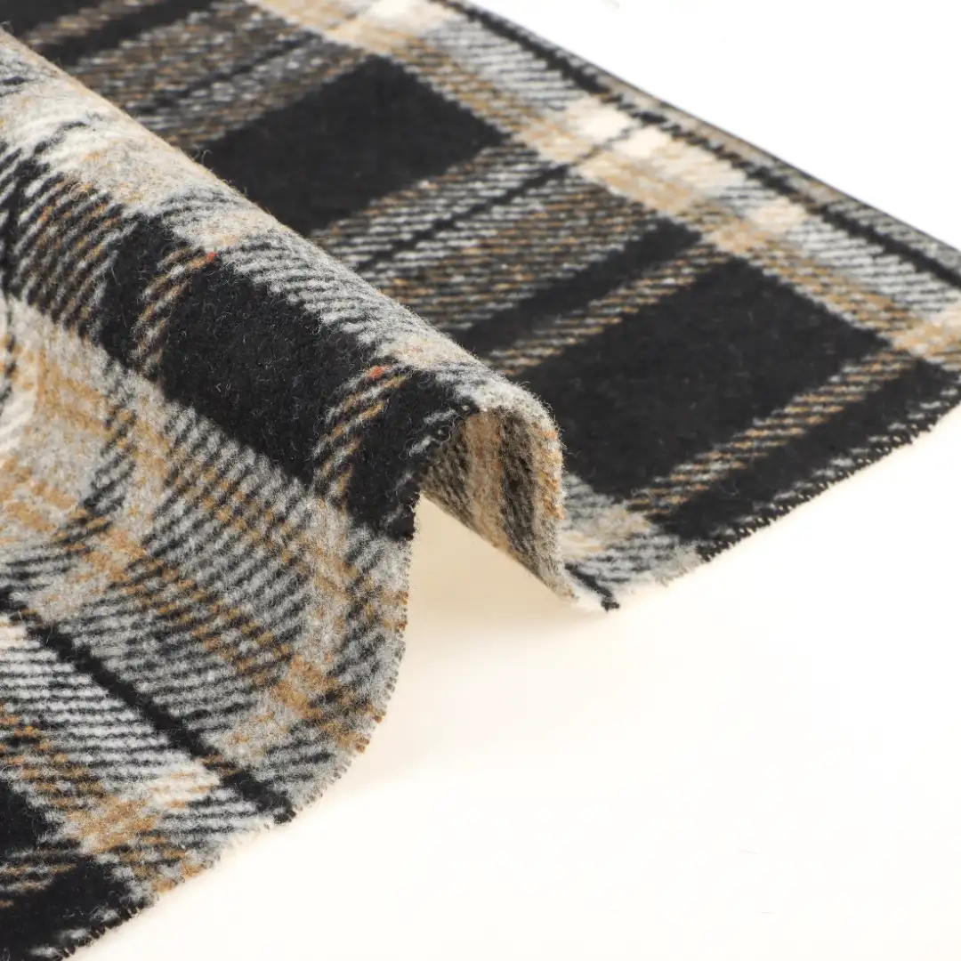 China Fabric for Jackets,Trench Coat,Overcoat Woolen Twill Woolen Other check color buy from China wholesaler bulk order at wholesale price free worldwide shipping Alibaba