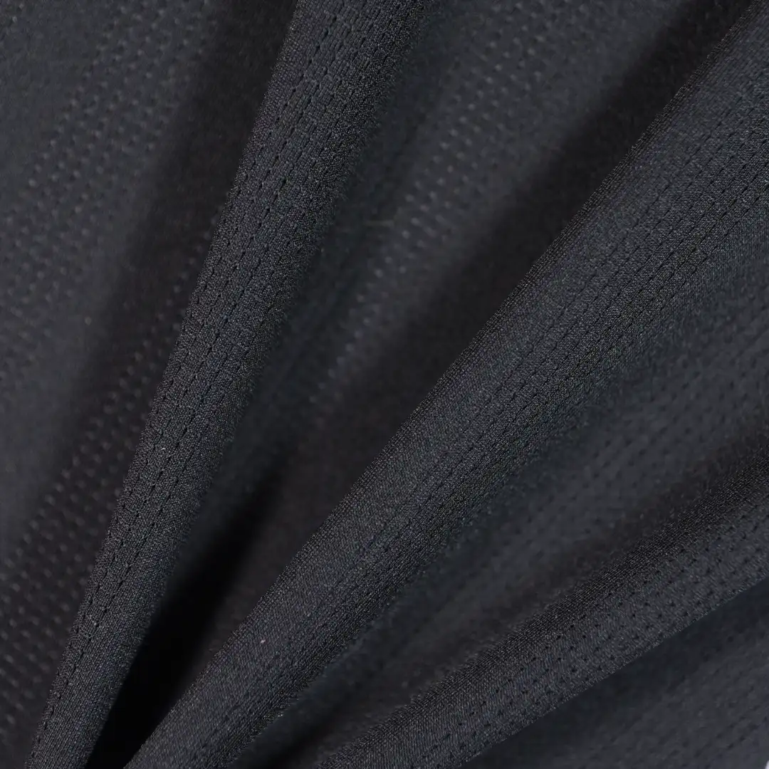 China Fabric for Shirt,Crop Top,Skirt Jacquard Knit Fabric Polyester Spandex black color buy from China wholesaler bulk order at wholesale price free worldwide shipping Alibaba