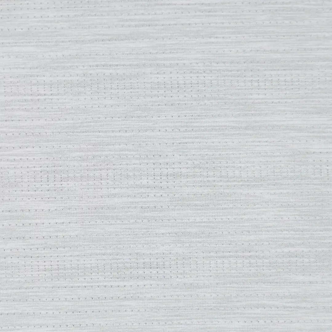 China Fabric for Shirt Mesh Knit Fabric Polyester Spandex light grey color buy from China wholesaler bulk order at wholesale price free worldwide shipping Alibaba