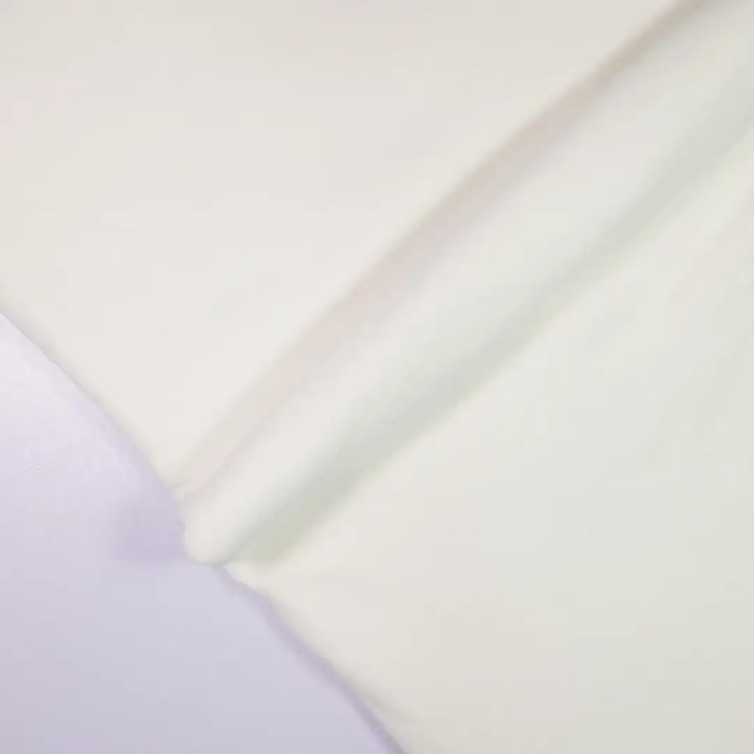 China Fabric for T-Shirt,Ruffle Shirt Dress,Strap Midi Dress,Tank Midi Dress Knit crepe Knit Fabric Rayon Elastane white color buy from China wholesaler bulk order at wholesale price free worldwide shipping Alibaba