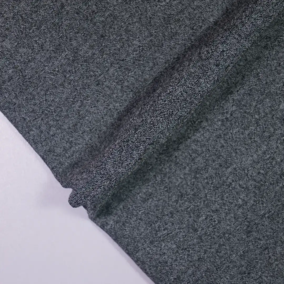China Fabric for Jogger,Strap Midi Dress,Tank Wrap Midi Dress,Ladies V-Neck Waist-Tie Vest Single Jersey Knit Fabric Cotton Polyester Elastane DARK GREY color buy from China wholesaler bulk order at wholesale price free worldwide shipping Alibaba