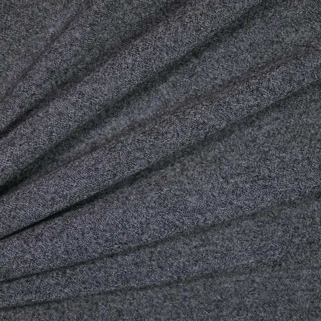 China Fabric for Jogger,Strap Midi Dress,Tank Wrap Midi Dress,Ladies V-Neck Waist-Tie Vest Single Jersey Knit Fabric Cotton Polyester Elastane DARK GREY color buy from China wholesaler bulk order at wholesale price free worldwide shipping Alibaba