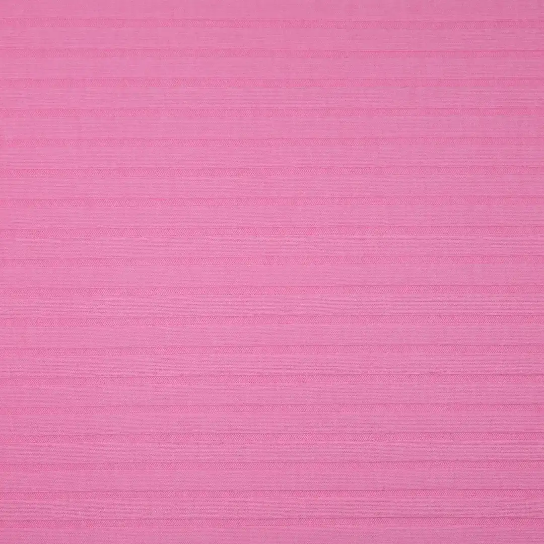 China Fabric for T-Shirt,Jogger,Ruffle Shirt Dress,Strap Midi Dress,Ladies V-Neck Waist-Tie Vest Rib Knit Fabric Cotton Polyester Elastane PINK color buy from China wholesaler bulk order at wholesale price free worldwide shipping Alibaba