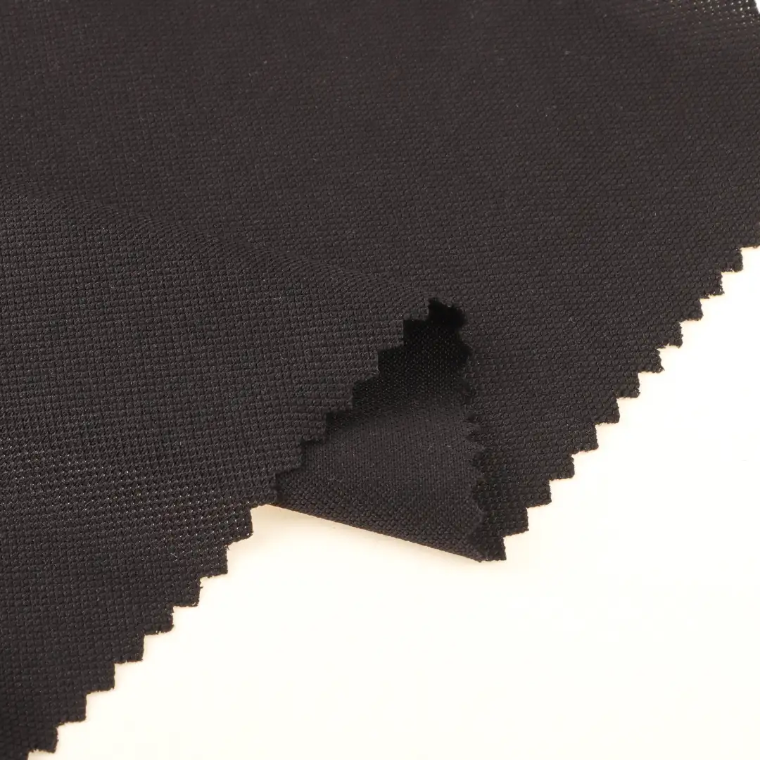 China Fabric for T-Shirt,Tank Top,Crop Top,Shorts Pique Knit Fabric Polyester Spandex Black color buy from China wholesaler bulk order at wholesale price free worldwide shipping Alibaba