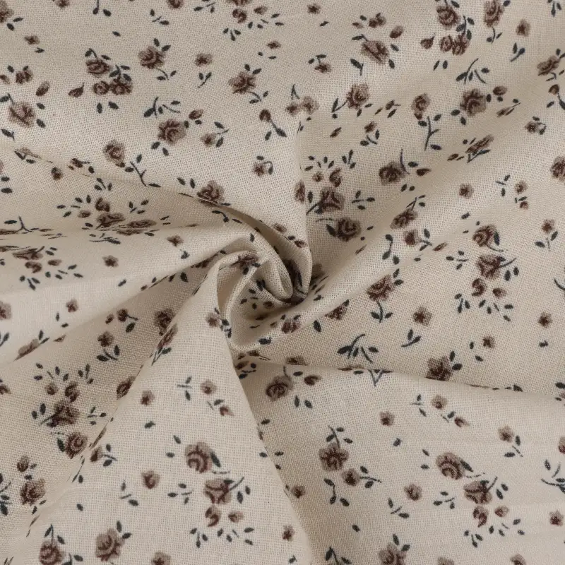 China Fabric for Blouse,Skirt,Crop Top Cotton Poplin Natural Woven Fabric Cotton AOP color buy from China wholesaler bulk order at wholesale price free worldwide shipping Alibaba