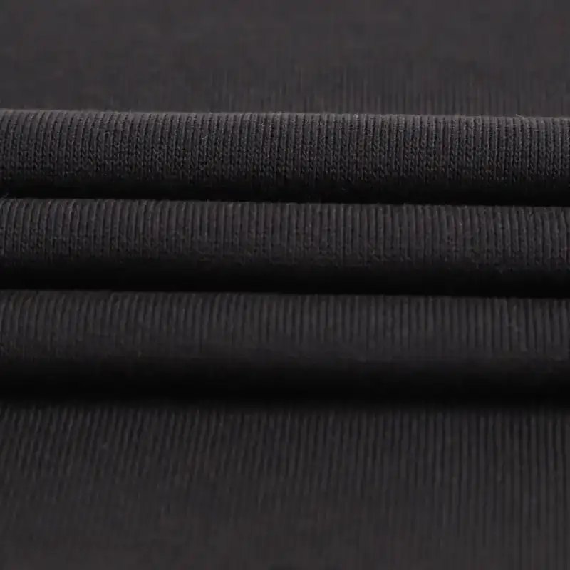 Bangladesh Fabric for Hoodie,Sweatshirt,Jacket Fleece Knit Fabric Polyester Cotton Black color buy from Bangladesh wholesaler bulk order at wholesale price free worldwide shipping Alibaba