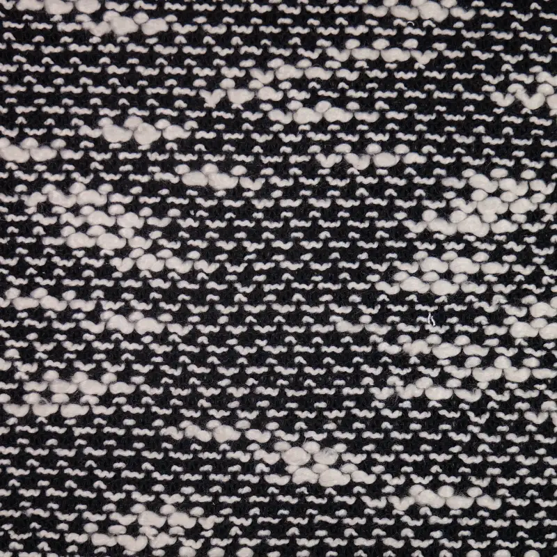 China Fabric for Open Cardigan ,Full-Zipper Cardigan ,Skirt  Jacquard Knit Fabric Cotton Polyester Black color buy from China wholesaler bulk order at wholesale price free worldwide shipping Alibaba