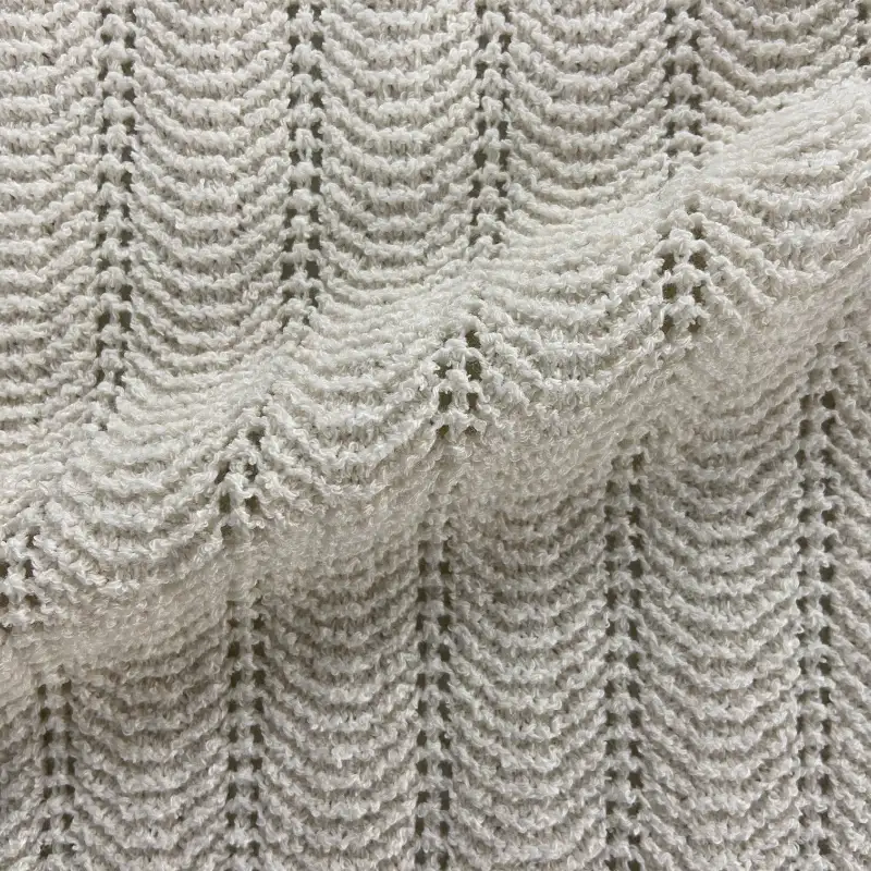 China Yarn for Open Cardigan (Sweater),Round Neck Pullover (Sweater),Crop Top Pullover (Sweater) Boucle Yarn Fancy Yarn BCI Cotton Recycled Polyester 白色 color buy from China wholesaler bulk order at wholesale price free worldwide shipping Alibaba