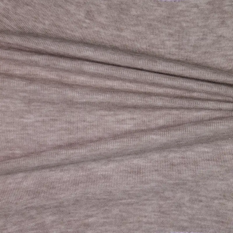 China Fabric for Polo T-shirt ,Knitted Trousers  Single Jersey Knit Fabric Tencel Wool Spandex moccasin color buy from China wholesaler bulk order at wholesale price free worldwide shipping Alibaba