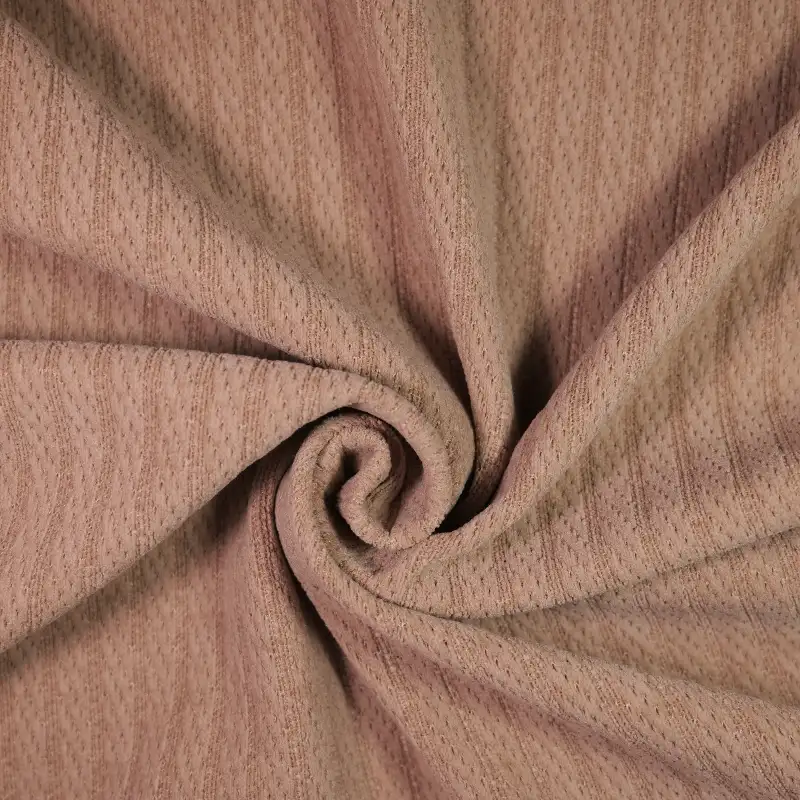 China Fabric for Pants,Hoodie,Knitted Trousers  Jacquard Knit Fabric Polyester Spandex Khaki color buy from China wholesaler bulk order at wholesale price free worldwide shipping Alibaba