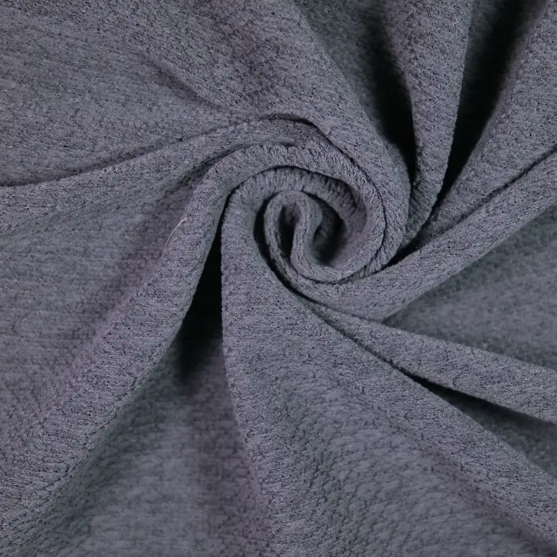 China Fabric for Jackets,Hoodie,Knitted Trousers ,Women's Pants  Jacquard Knit Fabric Polyester Spandex Gray color buy from China wholesaler bulk order at wholesale price free worldwide shipping Alibaba