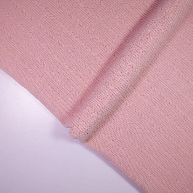 China Fabric for Pants,Blazer,Skirt,Suit knitted Corduroy Knit Fabric Polyester Spandex Pink color buy from China wholesaler bulk order at wholesale price free worldwide shipping Alibaba