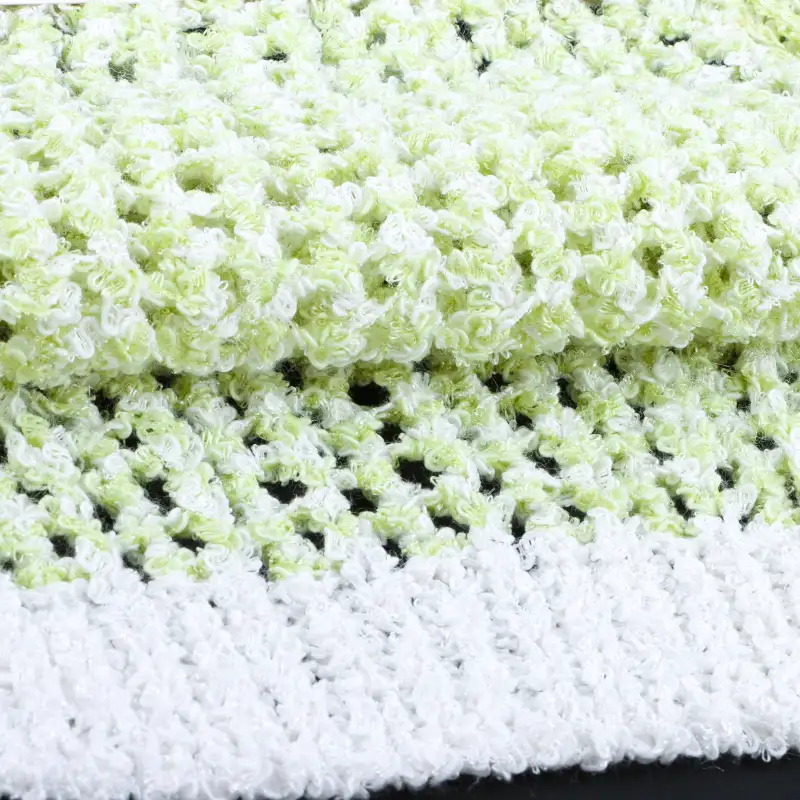 China Yarn for Polo Shirt,Blouse,Shirt Long Sleeve Button (Sweater),Shirt Long Sleeve Zipper (Sweater),Shirt Half Sleeve Button (Sweater),Round Neck Pullover (Sweater),Crew Neck Pullover (Sweater) Ladder Yarn Fancy Yarn Nylon BCI Cotton Green and White color buy from China wholesaler bulk order at wholesale price free worldwide shipping Alibaba