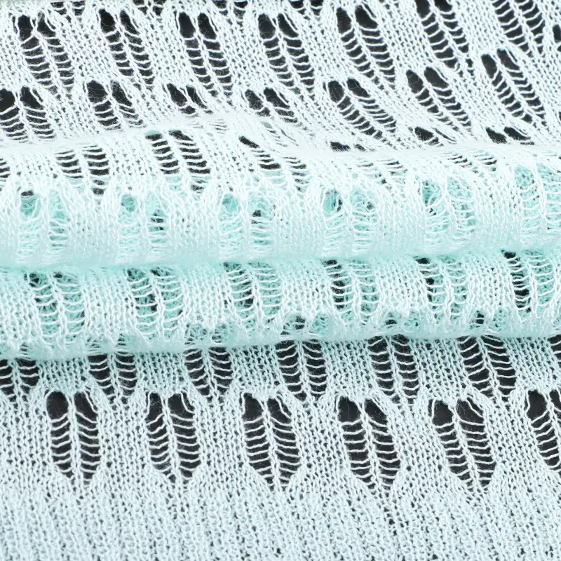 China Yarn for Blouse,Crop Top,Full-Zipper Cardigan (Sweater),Half-Zipper Cardigan (Sweater) Ring Spun Regular Yarn Viscose Polyester Tiffany Blue color buy from China wholesaler bulk order at wholesale price free worldwide shipping Alibaba