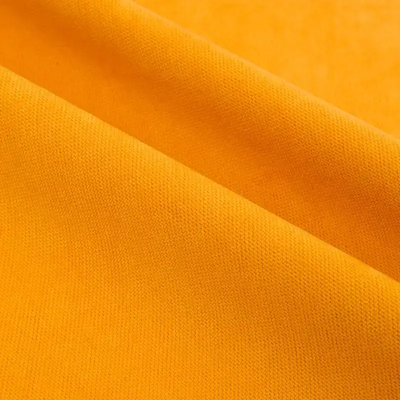 China Fabric for Pants,Padded Jacket,Shirt Long Sleeve Zipper ,Round Neck Pullover ,Crew Neck Pullover ,Loungewear knitted Corduroy Knit Fabric Polyester Orange color buy from China wholesaler bulk order at wholesale price free worldwide shipping Alibaba