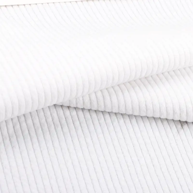 China Fabric for T-Shirt,Polo Shirt,Tank Top,Loungewear Weft Jacquard Knit Fabric Polyester Rayon Spandex white color buy from China wholesaler bulk order at wholesale price free worldwide shipping Alibaba
