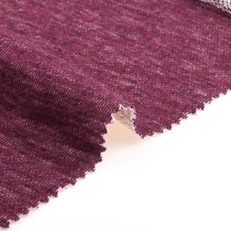 China Fabric for Loungewear,Sweatshirt French Terry Knit Fabric Cotton Polyester date red color buy from China wholesaler bulk order at wholesale price free worldwide shipping Alibaba