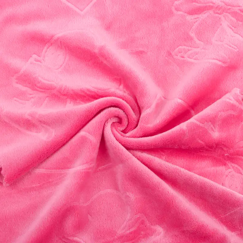 China Fabric for Pajamas,Loungewear Super Soft Velour Knit Fabric Polyester Spandex pink color buy from China wholesaler bulk order at wholesale price free worldwide shipping Alibaba