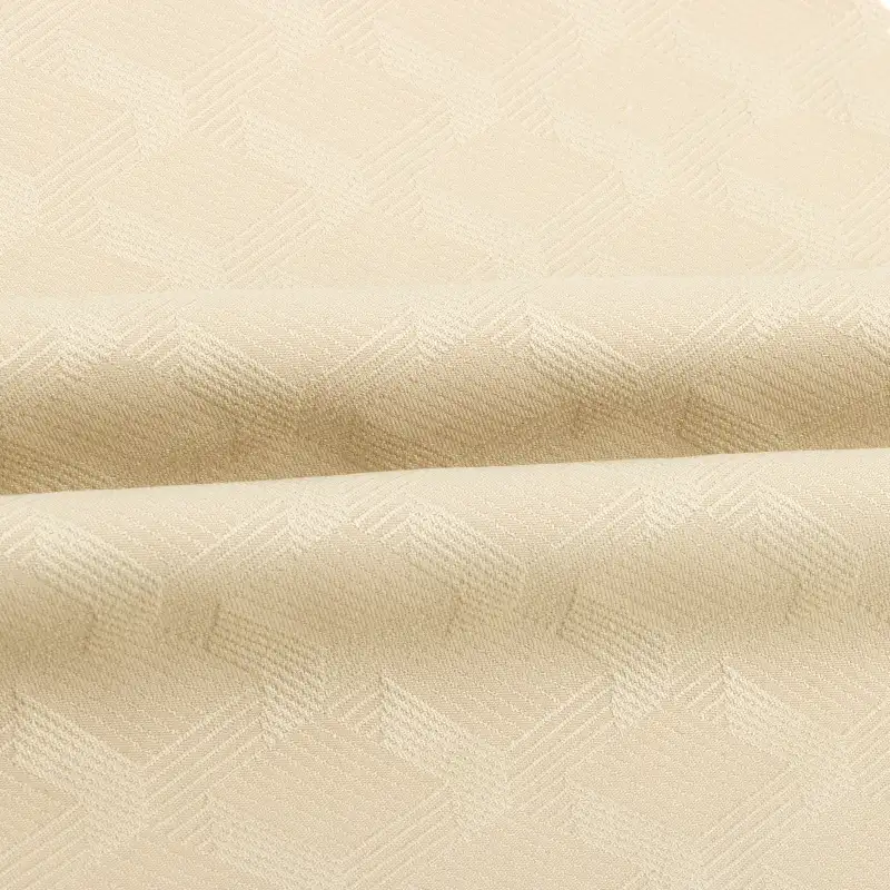 China Fabric for Jackets,Trench Coat Jacquard Synthetic Woven Fabric Polyester KHAKI color buy from China wholesaler bulk order at wholesale price free worldwide shipping Alibaba