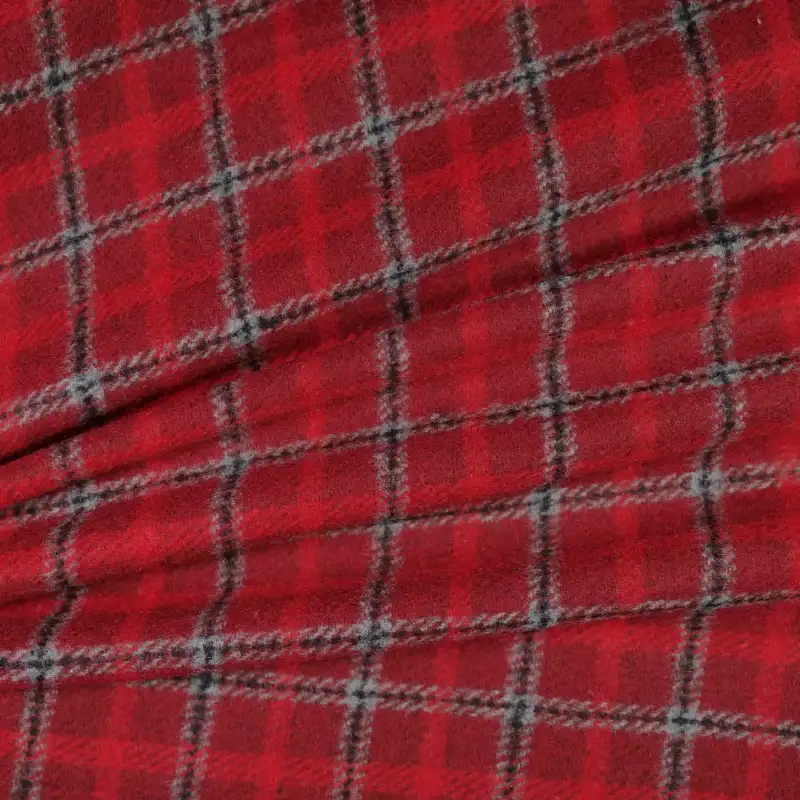 China Fabric for Suit Trouser,Jackets,Overcoat,Suit Yarn Dyed Check Woven Blended Fabric Polyester Wool Acrylic red color buy from China wholesaler bulk order at wholesale price free worldwide shipping Alibaba