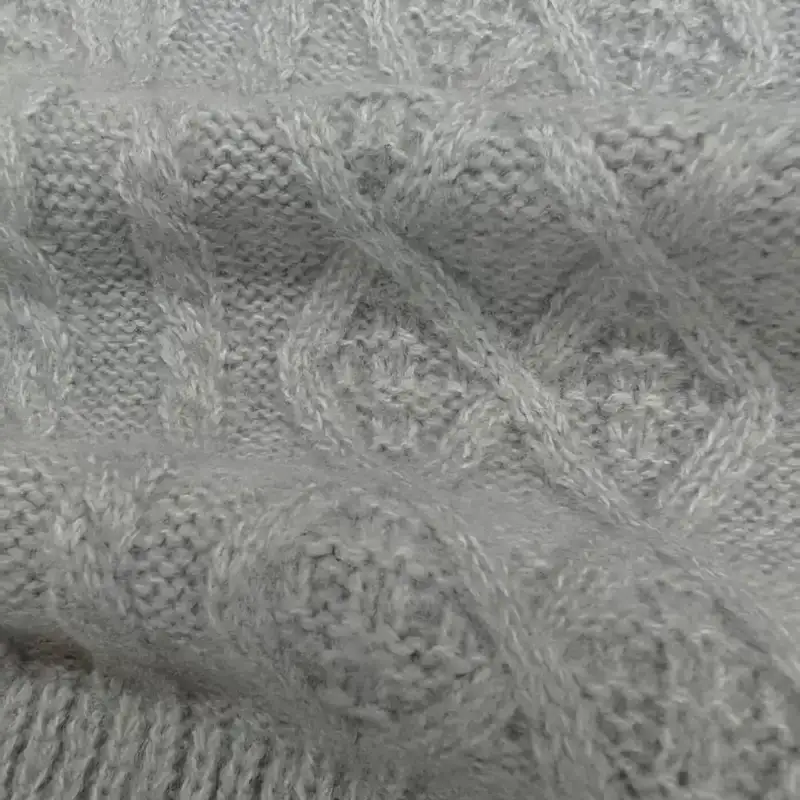 China Yarn for Hoodie,Open Cardigan (Sweater),Half-Zipper Cardigan (Sweater),Crew Neck Pullover (Sweater) Air Spun Yarn Fancy Yarn Acrylic Polyester light gray color buy from China wholesaler bulk order at wholesale price free worldwide shipping Alibaba