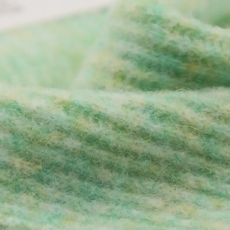 China Yarn for Open Cardigan (Sweater),Knitted Jacket (Sweater),Round Neck Pullover (Sweater),Crew Neck Pullover (Sweater),Crop Top Pullover (Sweater),Knitted Trousers (Sweater) Mossy Yarn Fancy Yarn Wool Nylon Polyester Elastane green and blue color buy from China wholesaler bulk order at wholesale price free worldwide shipping Alibaba