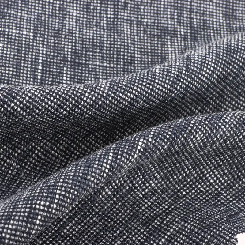 China Fabric for Pants,Denim Jacket,Jackets,Uniform Jacquard Woven Blended Fabric Polyester Rayon Black and white color buy from China wholesaler bulk order at wholesale price free worldwide shipping Alibaba