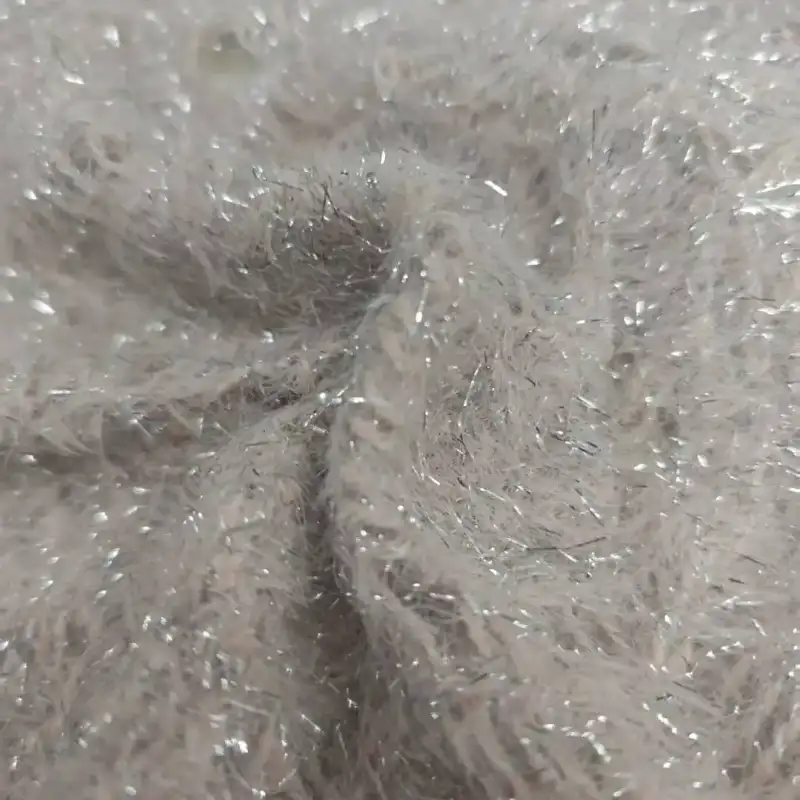 China Yarn for Crop Top,Hoodie,Round Neck Pullover (Sweater),Hoodie  (Sweater),Dresses (Cardigan Open) (Sweater) Cat Feather Yarn Fancy Yarn Nylon Lurex Pink color buy from China wholesaler bulk order at wholesale price free worldwide shipping Alibaba
